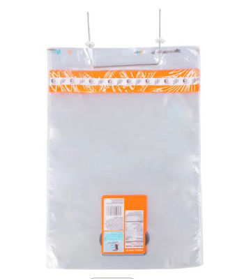 Custom Bopp Clear Wicketed Bags Recyclable Bakery Bread Packaging Bag