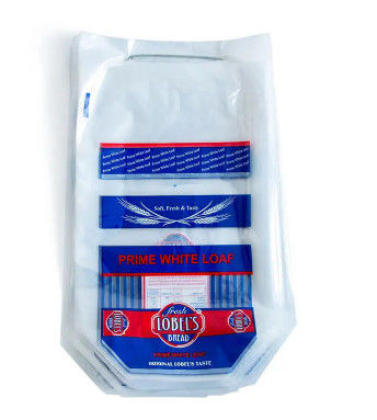 Custom Bopp Clear Wicketed Bags Recyclable Bakery Bread Packaging Bag
