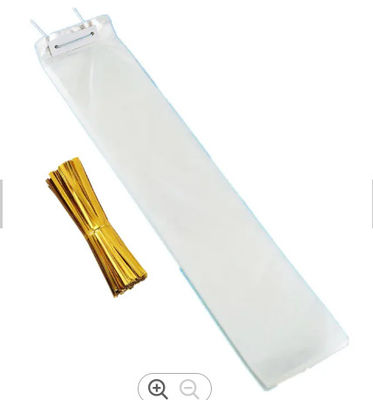 Micro Perforated  Plastic Bread Bags Breathable Perforated Vegetable Bags