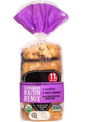 Recycle Bread Plastic Bread Bag Packaging Lightweight Plastic Bakery Bags Reusable