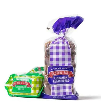 Customized Loaf Bread Plastic Bag Packaging 10 Colours Printed