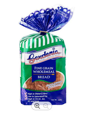 Large Polypropylene Plastic Bread Bags Tear Resistant Flat On Wicket