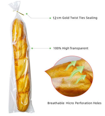 Baguette Recycle Plastic Bread Bags Recycled And Eco Friendly