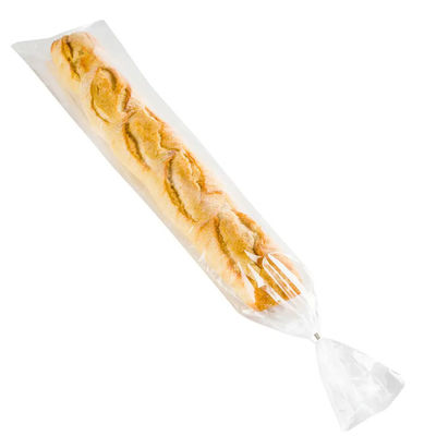 Reusable Plastic Bread Bag Packaging For Loaf Bread Compostable Customized