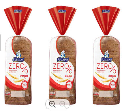 Durable Reusable Plastic Bread  Bags Printed Odorless