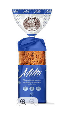 Durable Reusable Plastic Bread  Bags Printed Odorless