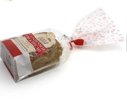 Long Baguette Plastic Bread Bag Packaging Pouch Recyclable Customized