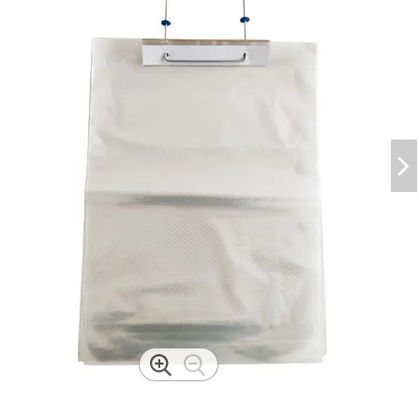 Recycle Transparent Poly Wicketed Bags Plastic Bread Bag With Gravure Printing