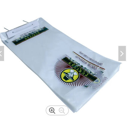 Recyclable Wicketed Plastic Bread Bags Transparent Bakery Poly Bags Gravure Printing