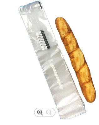 OEM / ODM Poly Recycle Plastic Bread Bags Transparent Packaging