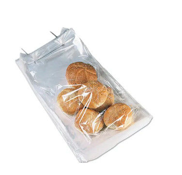 Customized Wicketed Poly Bags Recyclable Polythene Food Bags