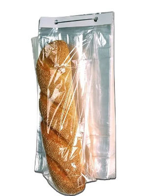 Customized Wicketed Poly Bags Recyclable Polythene Food Bags
