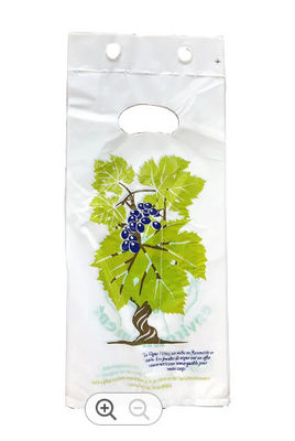 Bread CMYK Wicketed Poly Bags Auto Packing 10x12 Plastic Bags