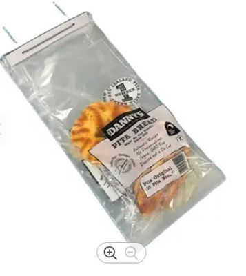 Polyethylene plastic Bread Bags Transparent 10 X 12 Poly Bags Recycled