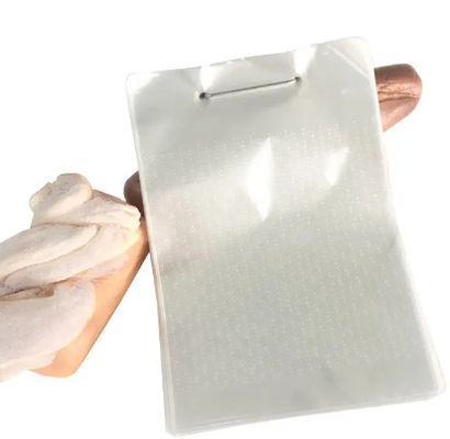 Breathable Micro Perforated  Plastic Bread Bag For Fruit Recycling Customized