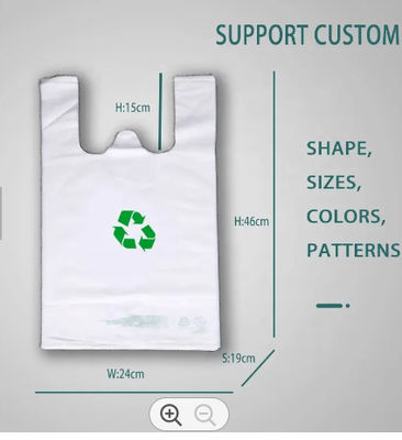 Custom Compostable Biodegradable Shopping Bags 1LB / 2LB / 5LB