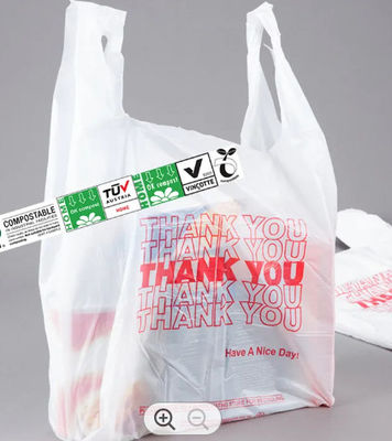 Durable Biodegradable Shopping Bags Lightweight 5LB capacity