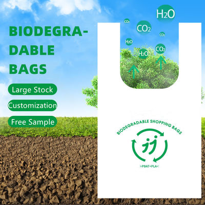 Organic Green Biodegradable Shopping Bag Reusable Eco Friendly
