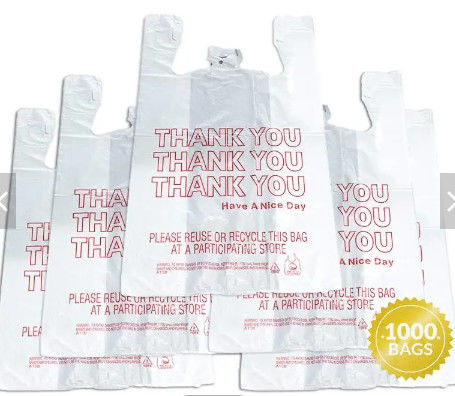2LB Shopping Biodegradable Plastic Bags Eco Friendly Lightweight