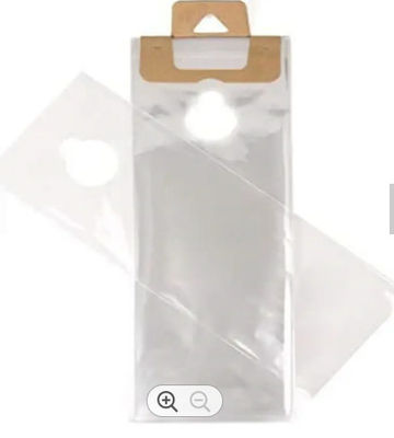 Recycle Clear Plastic bread Bags Gravure Printing Header Blocked Shrink Bag