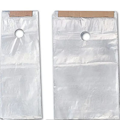Recycle Clear Plastic bread Bags Gravure Printing Header Blocked Shrink Bag