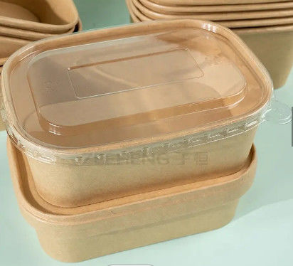 Customized Brown Kraft Paper Bowls Recycled And Eco Friendly