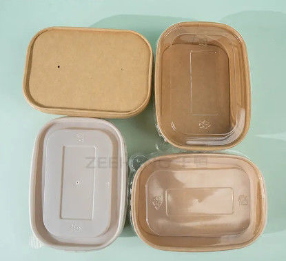 Carton Kraft Paper Bowl Packaging Biodegradable Eco Friendly