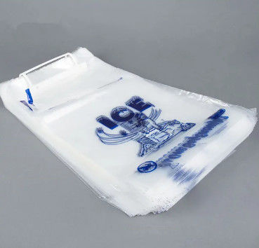 Durable Plastic Ice Bags Freezing Resistant Ice Cube Packaging Customized