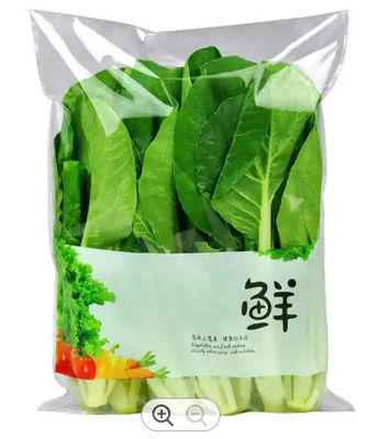 Perforated Fresh Vegetable Plastic Packaging Bags Plastic Bread Bag Wicket Recycle