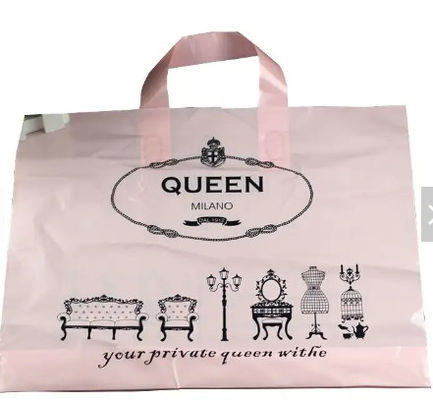 Customized Die Cut Plastic Bag Sustainable Patch Handle Bag Eco Friendly
