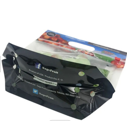 OPP / CPP Plastic Fruit Bags Grape Stand Up Zipper Bag Food Grade