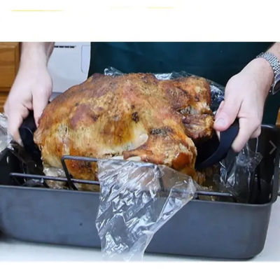 Ziplock Oven Chicken Bag For Cooking Laminated Food Grade Eco Friendly