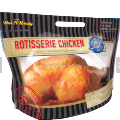 Ziplock Oven Chicken Bag For Cooking Laminated Food Grade Eco Friendly