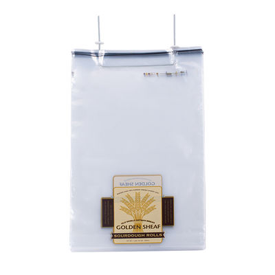Reusable Breathable Plastic Bread Bags Micro Perforated Recycled PP Bread Bag BRC