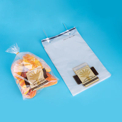 Customized Printed Bakery Storage Bag Large Size Plastic Bread Bag