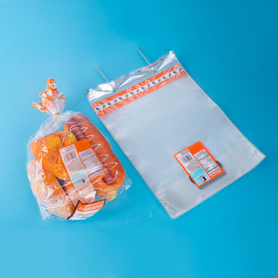 Food Preservation Plastic Bread Bag With Side Gusset And High Temperature Bakery Storage