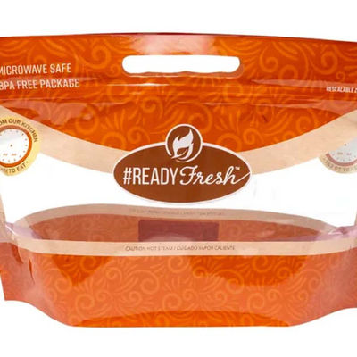 Recycled PET Ziplock Hot Chicken Bag Reusable For Baking And Roasting Chicken