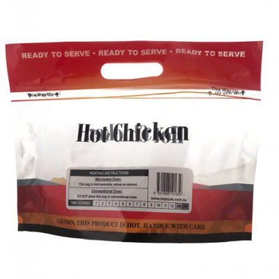 Recycled PET Ziplock Hot Chicken Bag Reusable For Baking And Roasting Chicken