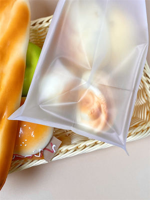 Customized Logo Long Baguette Bread Bags With 10 Colours Printing Recycled Paper Plastic Bag
