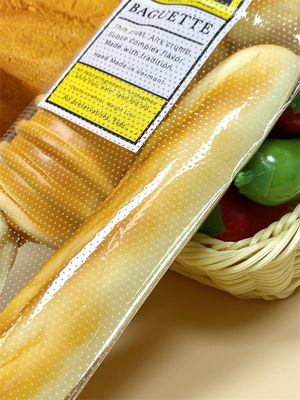 Custom Printed Micro Perforated Bread Bag Fresh and Breathable Food Packaging Solution