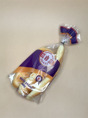 High Durability Printed Plastic Bread Bags in 10 Colors for Leakproof Food Storage