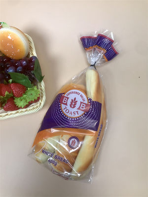 High Durability Printed Plastic Bread Bags in 10 Colors for Leakproof Food Storage