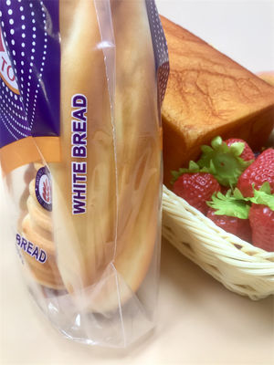 High Durability Printed Plastic Bread Bags in 10 Colors for Leakproof Food Storage