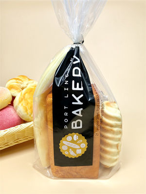 Transparent Leakproof Bread Bag with High Durability 10 Colours Printed for Food Storage