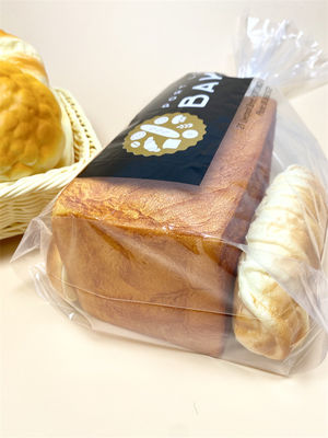 Transparent Leakproof Bread Bag with High Durability 10 Colours Printed for Food Storage