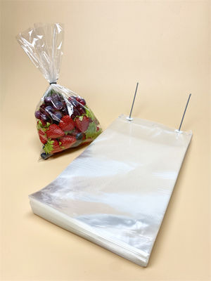 Recycle Plastic Bag For Food Breathable Fresh Food Breathable Packaging Rolls