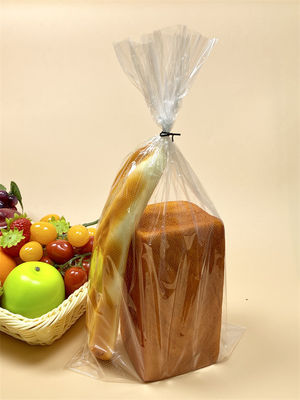Customized Recyclable Vegetable Bread Bag Breathable Micro Perforated Bag for Fresh Food