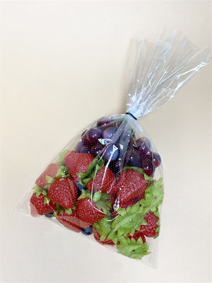 Recycle Plastic Bag For Food Breathable Fresh Food Breathable Packaging Rolls