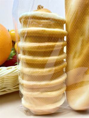 Recyclable Micro Perforated Bread Bags Food Breathable Customized Bags For Breads And Veggies