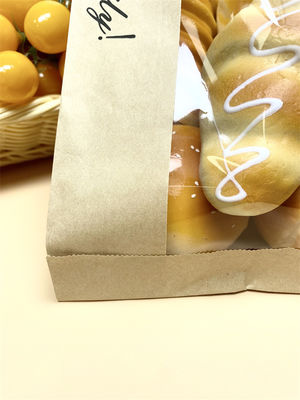 Customized Recycle Bread Baguette Bags with Flat Handles and Personalized Logos
